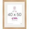 Cadre photo 40x50cm reglis coloris chêne