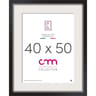 Cadre vitrine 40x50cm lariovita noir