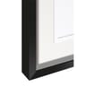 Cadre vitrine 40x50cm lariovita noir