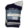 5 paires de mi chaussettes fantaisies garçon ESPACE/NOIR/GRIS 31/34