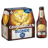 Grimbergen 0.0 bière blonde d'Abbaye sans alcool 6x25cl 0%vol