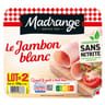 Madrange mon jambon blanc conservation sans nitrite sans couenne lot 2x2 280g