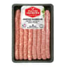 Assortiment barbecue chipolatas supérieures nature et herbes 640g Maitre Jacques