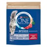 Purina One croquettes pour chat adulte stérilisé au boeuf et au blé - 450 g