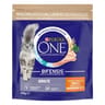 Purina one croquettes pour chat adulte au poulet et céréales complètes - 450 g