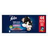 Félix tendres éfilés en gelée sélection mixte 44x85g