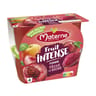 Materne compotes fruit intense pomme pêche de vigne 4x100g