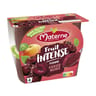 Materne compotes fruit intense pomme cerise noire 4x100g