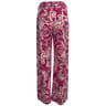 Pantalon fluide femme AOP FUCHSIA T44