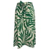 Jupe longue femme FEUILLAGE VERT T48