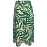 Jupe longue femme FEUILLAGE VERT T48