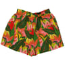 Short femme ORANGE AOP T48