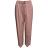 Pantalon fluide ROSE PALE AOP T48