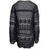 Long gilet manches longues femme NOIR 38\40