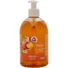 Carrefour soft gel lavant mains pêche 500ml
