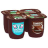Les 2 Vaches fondant chocolat bio 4x125g