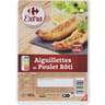 Carrefour extra aiguillettes de poulet rôties 160g