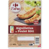 Carrefour extra aiguillettes de poulet rôties 160g