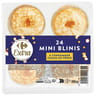 Carrefour Extra 24 mini blini 200g