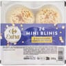 Carrefour Extra 24 mini blini 200g