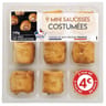 9 Mini saucisses costumées nature 140g