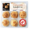 9 gougères emmental 95g prix rond stické