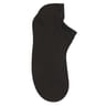 2 paires de socquettes invisibles unies fil d' écosse femme BLEUFORET DR8 NOIR/NOIR 37/41