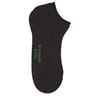 2 paires de mini socquettes coton bio femme BLEUFORET DR8 NOIR/ NOIR 37/41