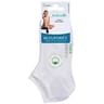 2 paires de mini socquettes coton bio femme BLEUFORET DT8 BLANC/BLANC 37/41