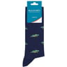 Chaussettes crocodiles homme BLEUFORET G9Z MARINE T40\45