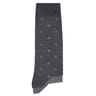 2 paires de mi chaussettes losanges homme BLEUFORET ED6 GRIS FLANELLE/GRIS T39\42