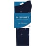 2 paires de mi chaussettes fil d écosse ancres homme BLEUFORET NS8 ENCRE/ENCRE T43/46