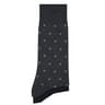 2 paires de mi chaussettes fil d écosse flèches homme BLEUFORET BE6 ANTHRACITE/NOIR T43/46