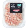 Queues de crevettes natures décortiquées asc 250g