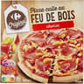 Carrefour original pizza chorizo cuite au feu de bois 420g
