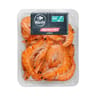 Crevettes entières cuites ASC 20/30 CARREFOUR LE MARCHE la barquette de 300g