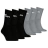 6 paires de mi chaussettes homme PUMA 003 NOIR/GRIS T39/42