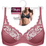 Soutien-gorge armature ligne Elègance broderie Playtex 0FT DAME ROSE 100E