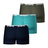 Lot de 3 boxers Easy Bio homme Athena 2510 MARINE/OCEAN/KAKI T6