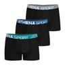 Lot de 3 boxers Fresh homme Athena 2500 NOIR X 3 T5