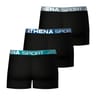 Lot de 3 boxers Fresh homme Athena 2500 NOIR X 3 T5