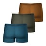 Lot de 3 boxers Easy Recycle homme Athena 2510 BLEU/KAKI/CARAMEL T5