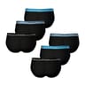 Lot de 6 slips Easy Life homme Athena 2500 NOIR X 6 T4