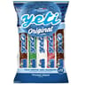 Yeti 12 glaces à l'eau géants recette originale 1.2l 1.2kg