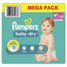 Pampers baby-dry couches  t 4+ x 86