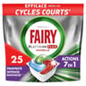 Fairy platinum plus vaisselle brise fraîche x25 capsules