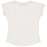 Tee shirt manches courtes fille WHITE BUTTERFLY 10 ANS