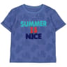 Tee shirt manches courtes garçon BLEU OCEAN 14 ANS