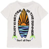 Tee shirt manches courtes garçon WHITE 14 ANS