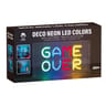 TMC déco néon led colors à poser GAME OVER 23x13x4 cm